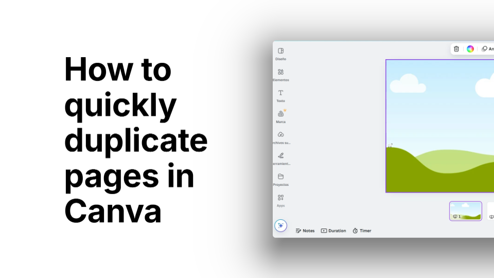 How to Quickly Duplicate Pages in Canva