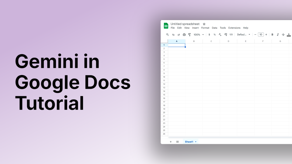 How to Use Gemini in Google Docs