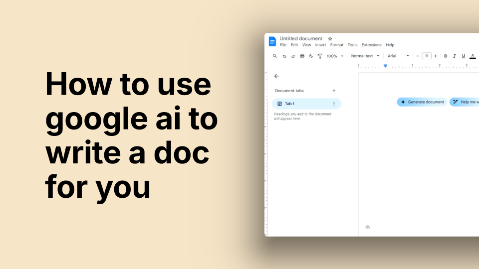 How to Use Google AI to Write a Document for You