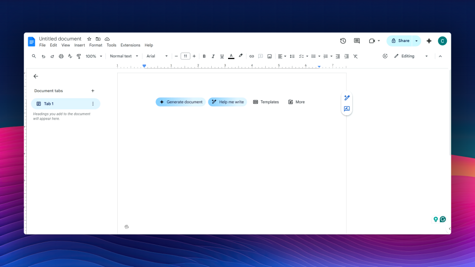 How to Create a Project Assessment Sheet in Google Docs