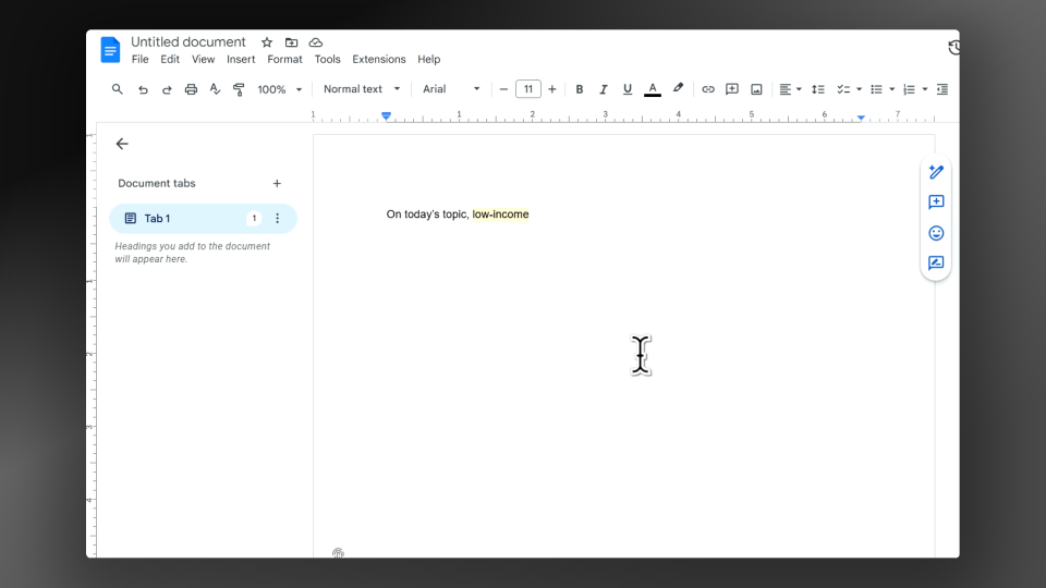 How to Hide Comments in Google Docs
