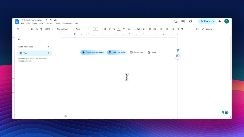 How to Generate Documents on Google Docs Using Gemini AI
