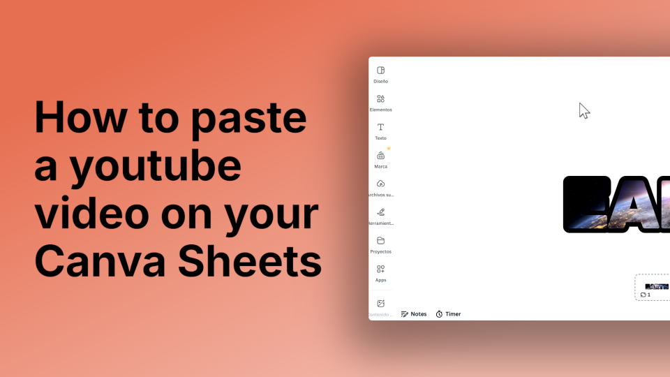 How to Embed a YouTube Video in Your Canva Project